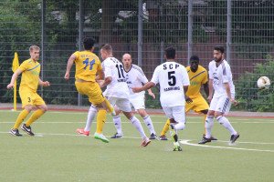 Mohamed Labiadh ist ebenfalls Feuer und Flamme. Foto: Niklas Heiden