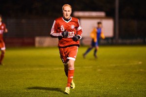 Matchwinner: Arne Gillich erzielte selber den Ausgleich und sorgte sogar fast noch für den Sieg. Foto: Mundt