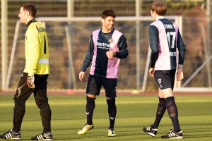 Ali Moslehe befindet sich aktuell als Probespieler in den Reihen von Altona. Foto: Mundt