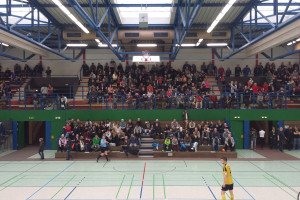 Etwas über 700 Zuschauer kamen zum Final Four in der Sporthalle Wandsbek. Foto: Heiden