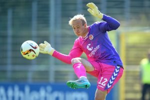 FCSP-Keeper Svend Brodersen unterschrieb vor Kurzem einen Profivertrag. Foto: KBS-Picture