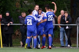 Bereits nach einer Viertelstunde führten die Gäste aus Norderstedt souverän mit 2:0. Foto: Heiden