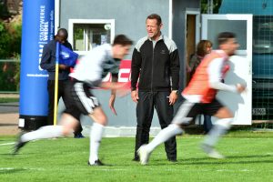 Wedel-Trainer Jörn Großkopf kündigte eine harte nächste Trainingswoche an. Foto: KBS-Picture